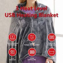 Portable USB Electirc Blanket/ 3 Settings USB Electric Blanket/ High Quality USB Electric Blanket/ thumbnail-1