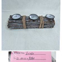 Rectangular Willow Stick Candle Holder thumbnail-4