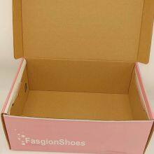 Custom Printed Boxes Packaging Shoe Flip Cover Corrugated Cardboard Shipping Box thumbnail-3