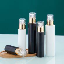 30ml 50ml 100ml Emulsion Press Bottle Spray Pump Cap Bottles Empty Bottle Black White thumbnail-2