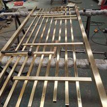 Brass Square Tube Solderless Art Decorative Screen thumbnail-2