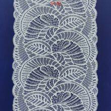 Lace Accessories 8-13cm Wide Floral Stretchy Lace Elastic Trim Fabric for Garment & DIY Craft Supply thumbnail-1