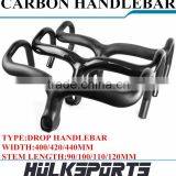 NEW Design Carbon Handlebar Glossy Matte Surface 3K UD Carbon Bicycle Road Bicycle Handlebar thumbnail-1