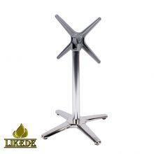 High Quality 304# Stainless Steel Folding Table Base Metal Furniture Legs for Outdoor Chairs
