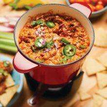 Traditional Fondue Set Enameled Cast Iron Fondue for Traditional Swiss 12 Pcs Fondue Pot for Meat, Chocolate & Cheese thumbnail-4