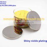 Shiny Nickle & Chrome Plating Candle Lids thumbnail-3
