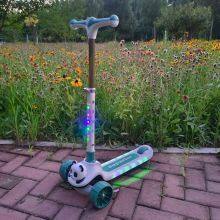 Kids Scooter Kick Scooter Toys Glowing 3-wheel Scooter With Music and Lights thumbnail-1