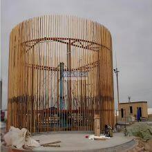 FRP (Fibreglass) Upground Water Chemical Storage Tanks Manufacturing Filament Winding Machine thumbnail-2