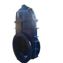 DIN DN500 PN16 EPDM Soft Seal Flange Gate Valve Big Size GGG50 GG25 Cast Iron Ductile Iron Gate Valve Price thumbnail-3