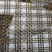 Decorative Woven Metal Wire Mesh for Cabinet Doors, Furniture Factory Industrial Decoration thumbnail-4