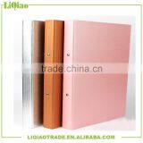 A4 Colorful Cover Ring Binder Pvc pp