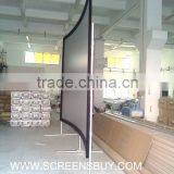 Curved frame Screen/silver screen fabric/fixed frame screen/curved frame screen/fast fold screen