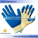 YC-L-03 Latex Coated Anti-skid Safety Glove,coated With Latex Glvoe. thumbnail-4