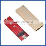 Portable M.2 SSD Enclosure USB3.1 to 2260 M.2 NGFF B Key SATA Based SSD Box
