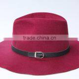 Hot Selling Star Same Style Retro British Ribbon Fixed Women Wool Felt Hat thumbnail-6