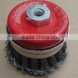 Twisted Wire Cup Brush With Ring for Japan Market thumbnail-1