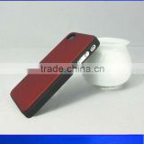 leather sticker mobile phone case for iphone 4 g