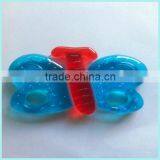 2015 Funny Tyle Food Grade Material Silicon Teether Baby Silicone Teether