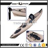 Non Inflatable Cheap Canoe Kayak Accessories Aluminum Rudder With Pedal Apply to Boat Made in China thumbnail-1