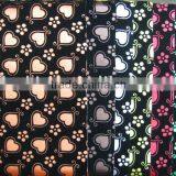 Flock on PVC Use for Handbag