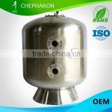 Stainless steel sand fliter for pool water treatment system