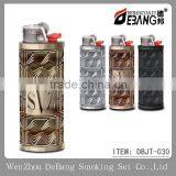 Sophisticated Metal Lighter Case With Carve Designs Lighter Case thumbnail-1