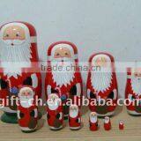 Ningbo Chuang Christmas Decoration Wooden Nesting Doll (Russian Doll) thumbnail-1