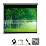 92"-500"Matte White Electric Projector Screen/Rear Projection Screen