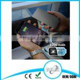 2016 Hot Selling Portable Mobile Phone Charger 3200mAh Power Bank With Aluminiumalloy Case thumbnail-2