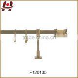F120135 Metal Iron Square Curtain Rods Set