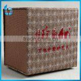 Three - Layer Paper Structure Packaging Box With Fabric Lining for Elegant Ceramic Products