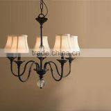 American Rural Style Edison Droplight Special Antique Forging Lamp 5 Head Chandeliers thumbnail-6