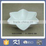 Kinsheng Hotsale White Ceramic Six Petals Bowls 2016 thumbnail-2