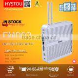 New Product Fanless Ubuntu Mini pc Windows i5 6200u Barebone Industrial Mini ITX Intel NUC thumbnail-1