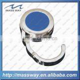 Custom High Quality Fashion Foldable Silver Metal Hand Bag Purse Hanger