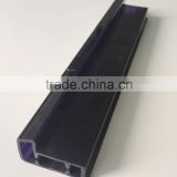 Extruded filter plastic profile application for whiteboard