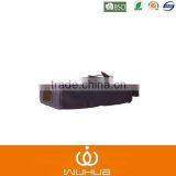 High Quality Genuine Leather Unisex Canvas Travel Shaving Kit thumbnail-3