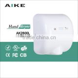 CE RoHS painted automatic air jet hand dryer cheap small sense hand dryer