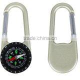 Hot Selling Metal Carabiner Compass For Travel Camping thumbnail-5