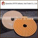 High quality diamond wet polishing pad for concrete floor on polishing machine