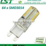 Small Size Mini G9 LED Light Bulbs 220V 230V 110V 120V 6000K 4000K 3000K 64 SMD 3014 LED Lamp G9 thumbnail-1