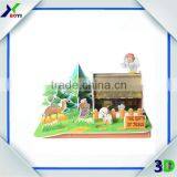 Chinese Toy Manufacturers 3D DIY Building Puzzle Game/Custom Cubic Fun 3D Puzzle/Children Plastic Puzzle Mat thumbnail-4