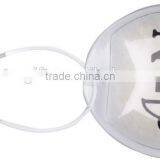 Custom Soft PVC Printed Flower Shape Down Coat Hang Tag thumbnail-6