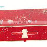 Red Color Rigid Paper Box With Tray for Lotion thumbnail-1