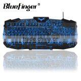Popular USB Wired Backlit Keyboard With Cool Crack Parttern thumbnail-2