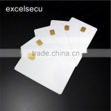 Customized printing contact ic PVC blank smart Card
