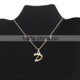 2016 Fashion Alphabet Charms Necklace, A-Z Alphabet Charms In Fashion Trends thumbnail-3