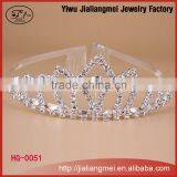 2015 New Arrival Wedding Pageant Tiaras Crown for Sale thumbnail-1