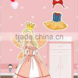 Best Seller Promotional Dress up Fridge Magnet Customized PVC Dress up Magnet Magnetic Dress up Gifts thumbnail-2