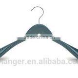 The HEAD Natural Wooden Suit Hanger With / Without Notches, Rubber Coated Soft Anti Slip Finishing , Basic Style Coat Hanger thumbnail-2